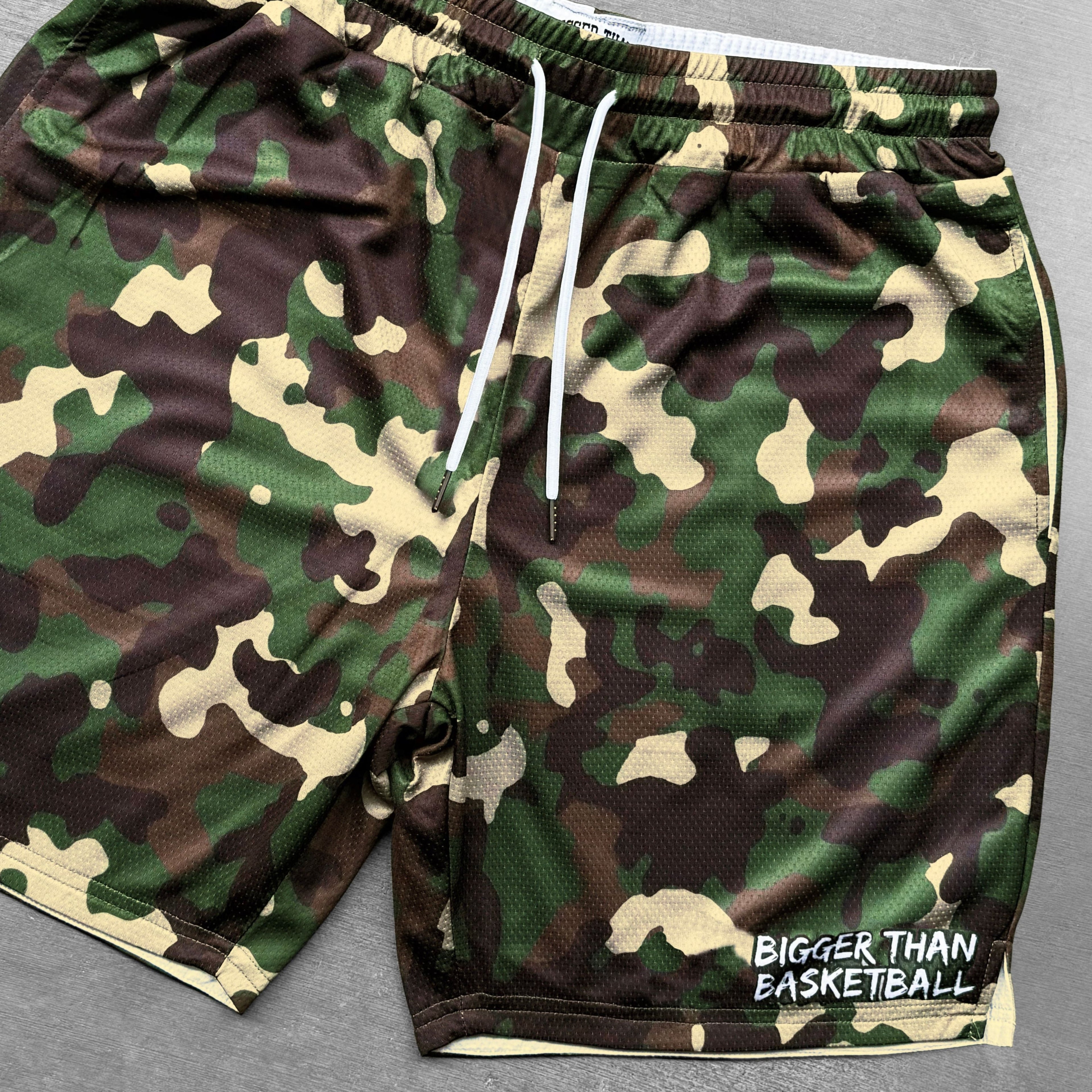 Hooper Camo - Shorts - Green