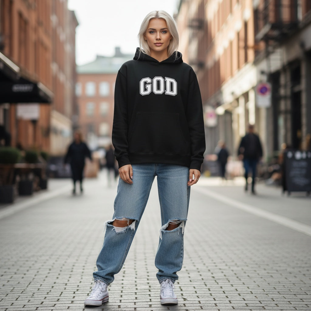 GOD Oversized Heavyweight Hoodie
