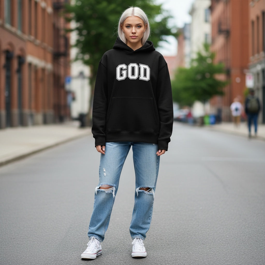 GOD Oversized Heavyweight Hoodie